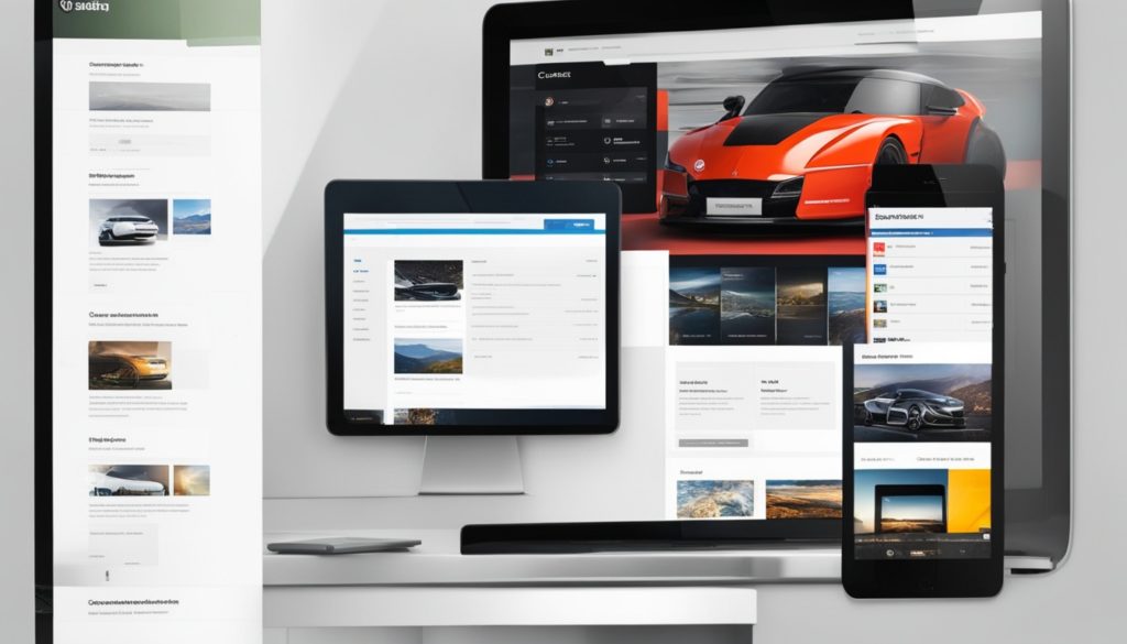 responsive CMS design