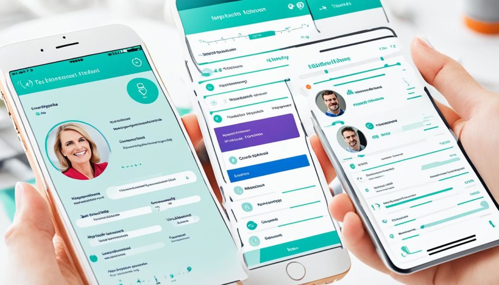 healthcare app design