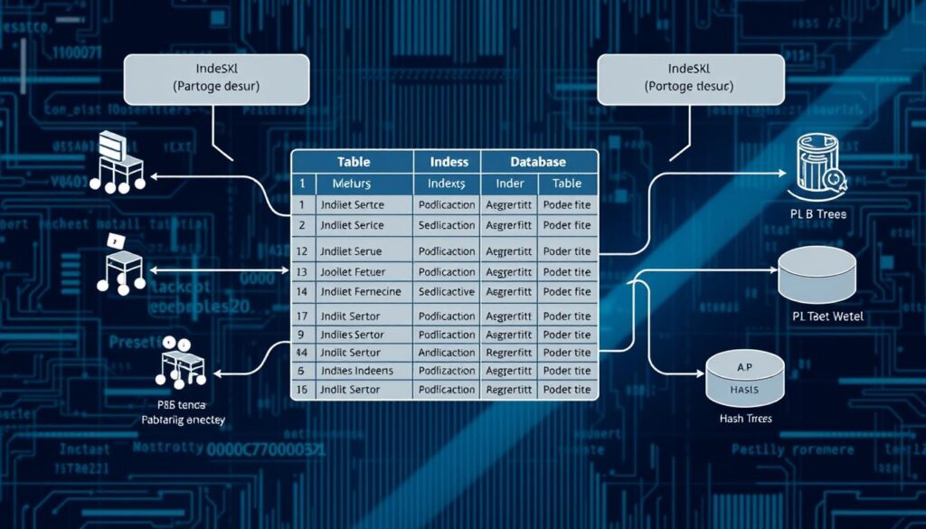 PostgreSQL table design and indexing