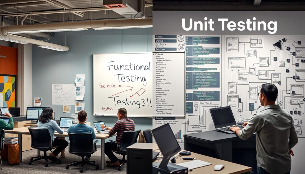 Functional testing vs unit testing