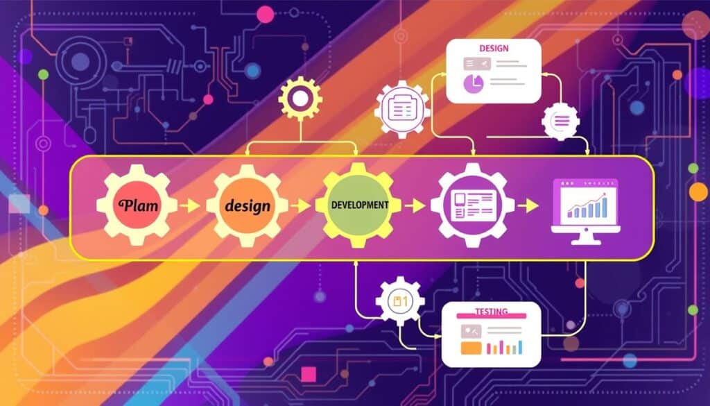 Web application development process